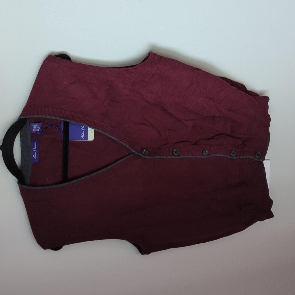 NWT Alan Flusser sweater vest